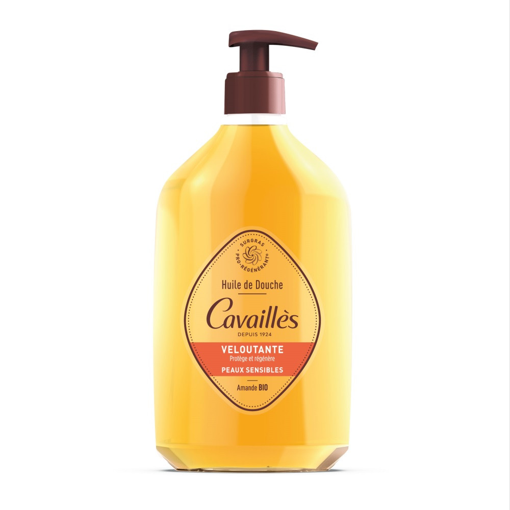 Oferte la Ulei catifelant de baie si dus cu 3 uleiuri naturale pentru pielea uscata, Roge Cavailles (Concentratie: Ulei de baie, Gramaj: 750 ml)