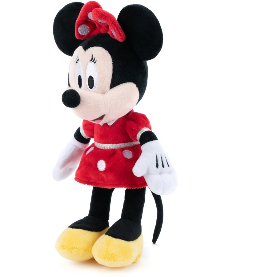 Oferte la Jucarie de plus Minnie cu rochita rosie 35cm