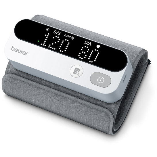 Oferte la Tensiometru De Brat BM 59 Fara Cablu Tehnologie Deflation Acumulator Reincarcabil Gri