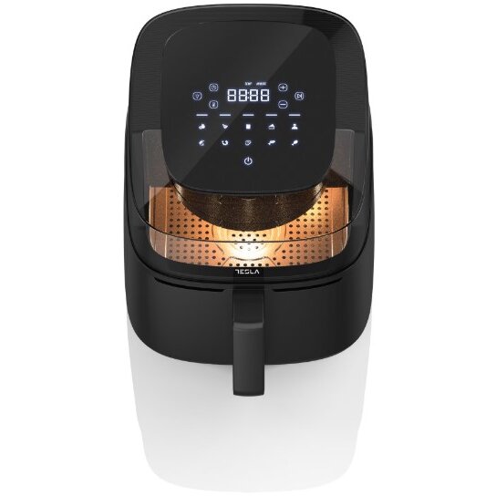 Oferte la Friteuza Aer Cald AF550BG 5L 1500W Panou Digital Vizibilitate Cos 10 Programe Negru