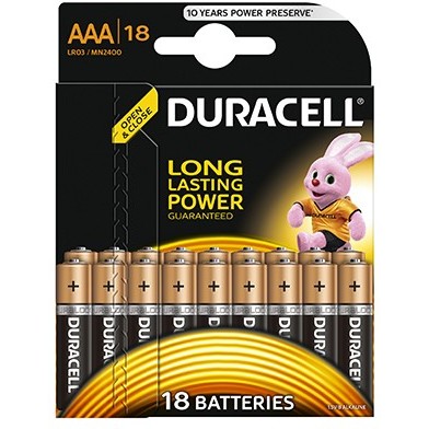 Oferte la Baterie Duracell Basic AAA LR03 18buc