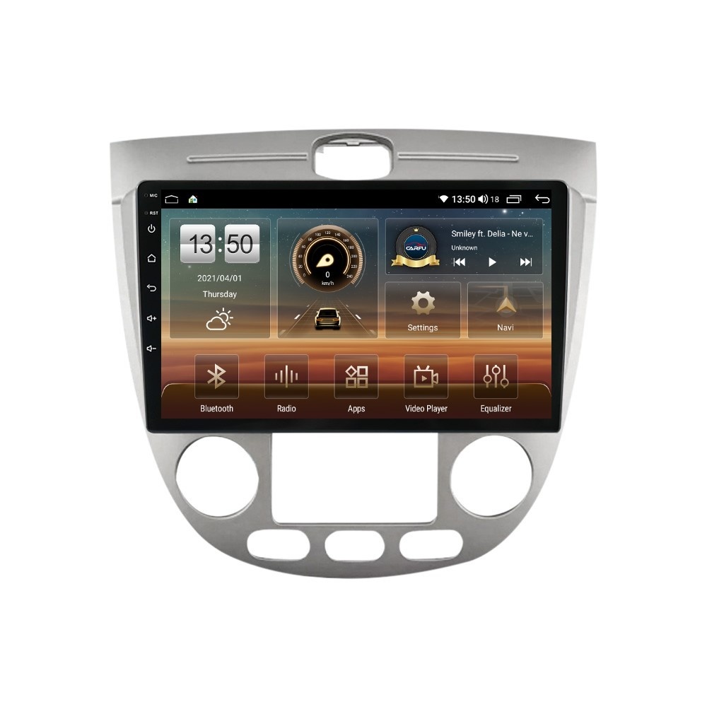 Oferte la Navigatie dedicata cu Android Chevrolet Lacetti 2003 - 2010, clima automata, 4GB RAM, Radio GPS Dual Zone, Display HD QLED 9" Touchscreen, Internet Wi-Fi si slot SIM 4G, Bluetooth, MirrorLink, USB