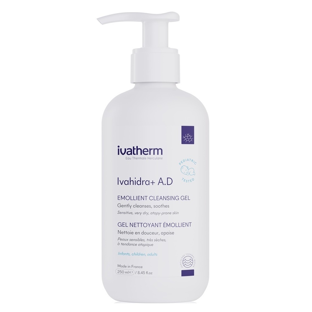 Oferte la Gel de spalare emolient Ivahidra+, Ivatherm (Gramaj: 250 ml, Concentratie: Gel de curatare)