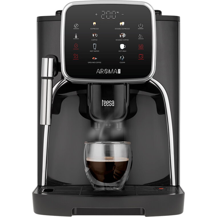Oferte la Espressor Automat TSA4012 19 bar 1.8 Litri 1450W Black
