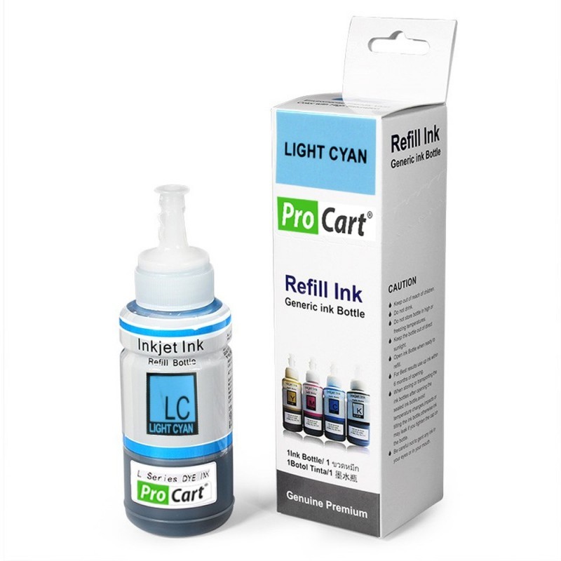 Oferte la Consumabil Cerneala refill foto DYE Light Cyan pentru Epson seria L