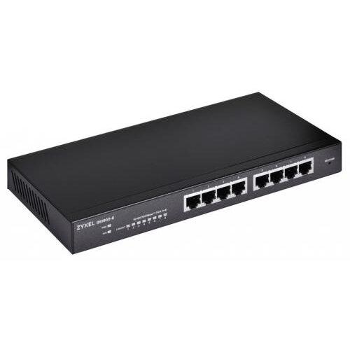 Oferte la Switch GS1900-8-EU0102F  Smart Managed  Fanless Negru