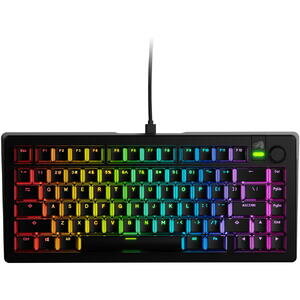 Oferte la Tastatura Mecanica GMMK 3 75% Prebuilt USB-C Fox Switches US Layout 81 Taste Negru