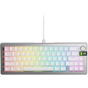 Oferte la Tastatura Mecanica GMMK 3 PRO 65% Prebuilt USB-C Fox Switches US Layout 66 Taste Gri