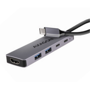 Oferte la Hub USB HMC-5H60 USB-C 3.2 Gen 1 2xUSB-A 4K/60Hz HDMI PD 100W 15cm USB-C Gri