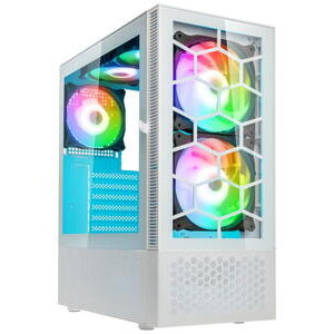 Oferte la Carcasa Observatory MX Glass ARGB Mid-Tower Alb