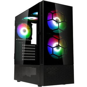 Oferte la Carcasa Observatory MX Glass ARGB Mid-Tower Negru