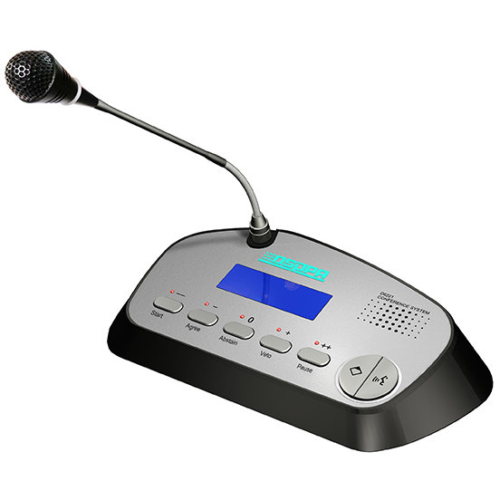 Oferte la Microfon de masa cu vot D6221 LCD Negru