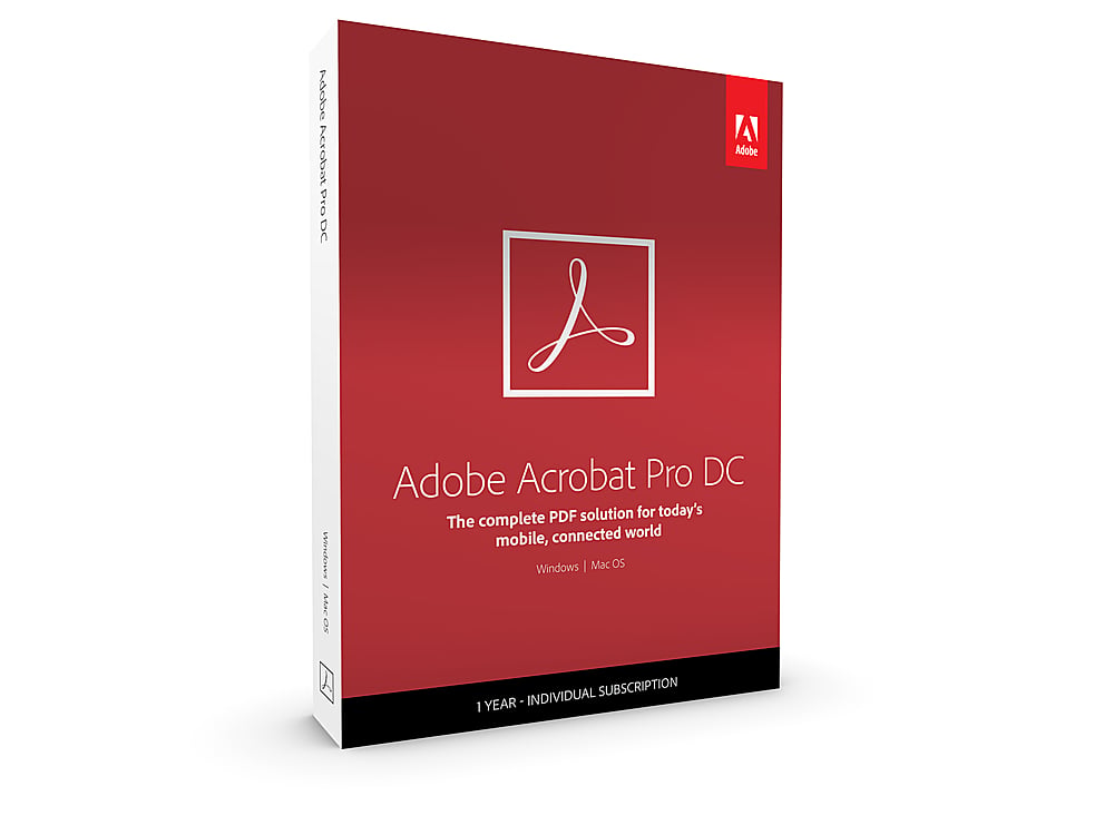 Oferte la Licenta Adobe Acrobat Pro DC, 1 An, 1 User, 2 dispozitive, PC Mac, All languages