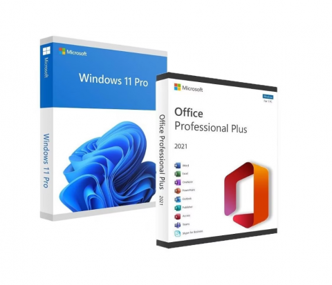 Oferte la Licenta Microsoft   Windows 11 Professional + Licenta Microsoft   Office 2021 Professional Plus