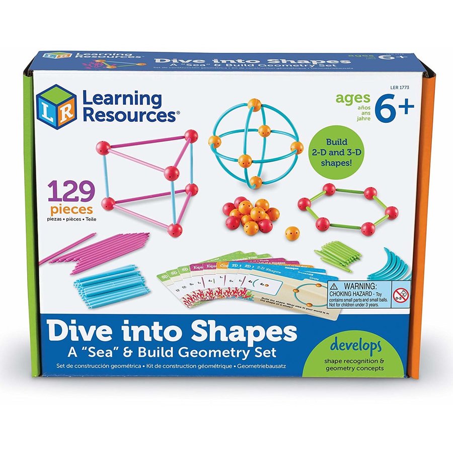 Oferte la Set de Constructie Forme 3D 129 Piese 6 Ani+