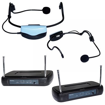 Oferte la Microfon MICROFON PROFESIONAL WIRELESS TIP CASCA UHF 647.7MHZ BST