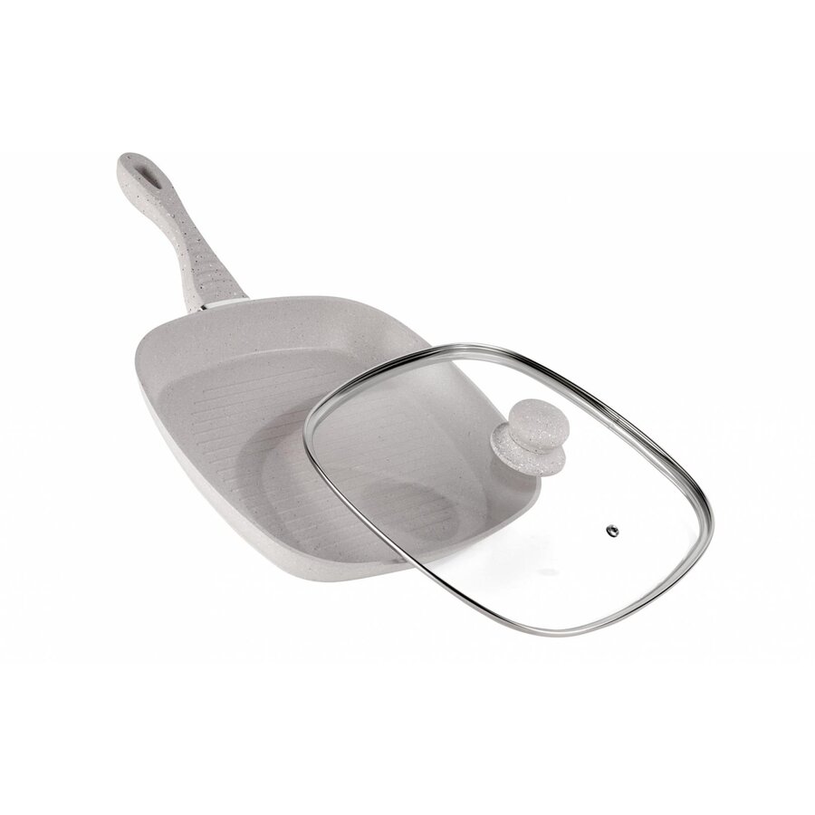 Oferte la Tigai si seturi TIGAIE GRILL ALUMINIU+CAPAC28x4CM,MOZAIK