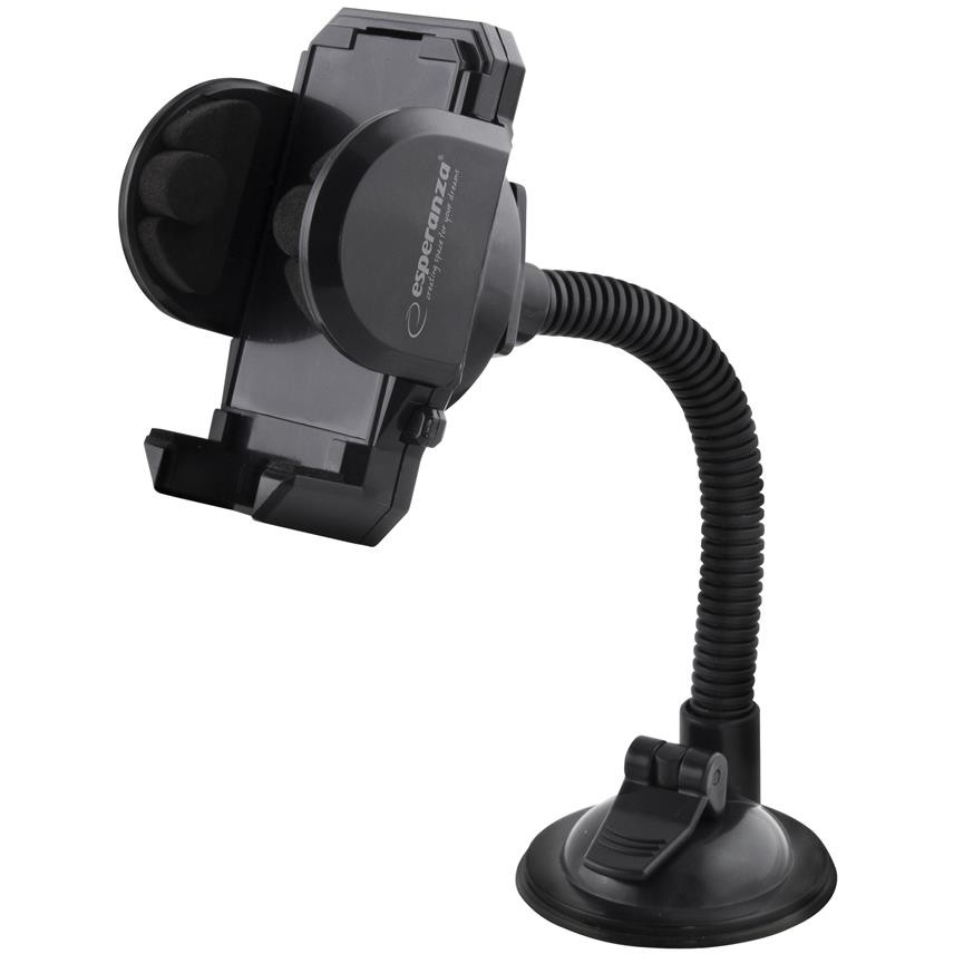 Oferte la Suport auto telefon  EMH105, ventuza, parbriz, negru