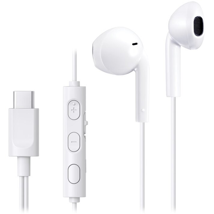 Oferte la Casti HA-FR17UC USB Type-C In-Ear Alb