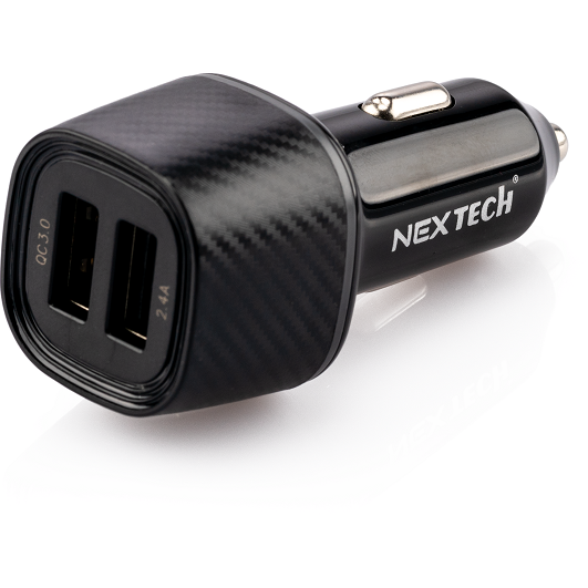 Oferte la Incarcator Auto TECH Fast Charge 30W 2 Porturi USB Negru