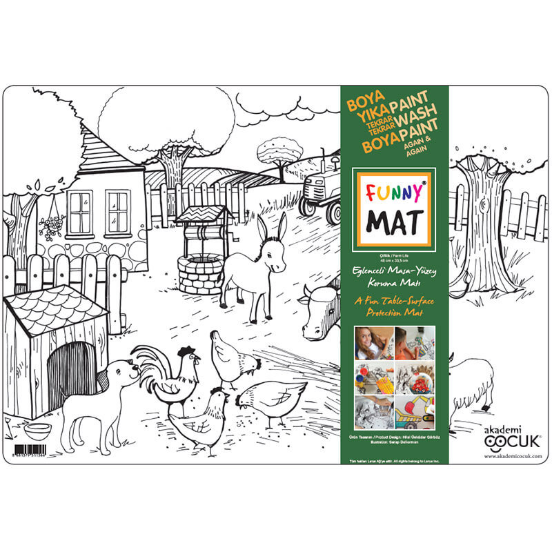 Oferte la Plansa pentru Colorat Animale de la ferma