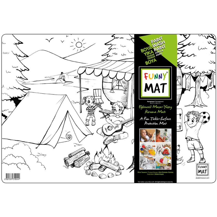 Oferte la Plansa de Colorat Camping