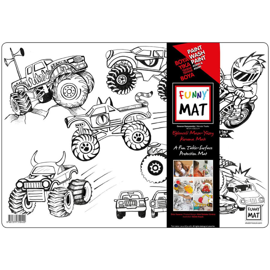 Oferte la Plansa de Colorat Monster Truck