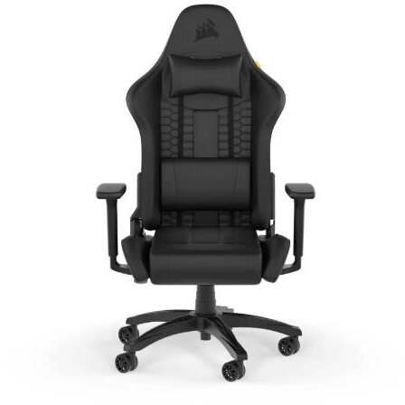 Oferte la Scaun Gaming TC100 Relaxed Piele cu Tetiera Negru