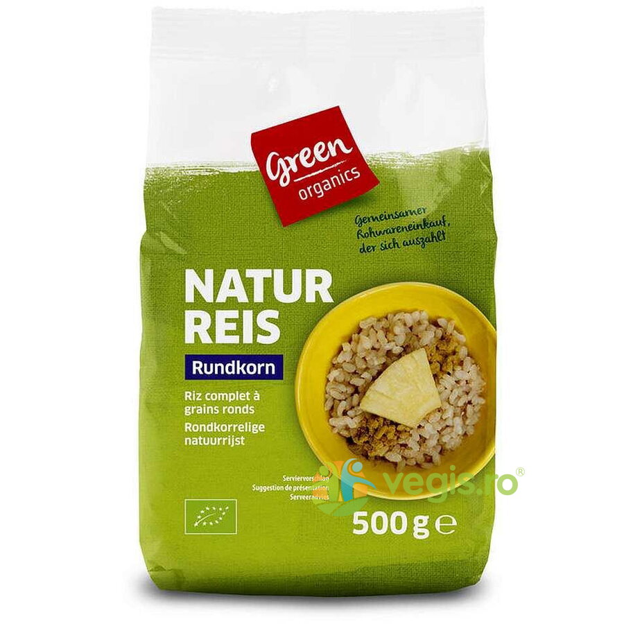Oferte la Orez Brun cu Bob Rotund Ecologic/Bio 500g