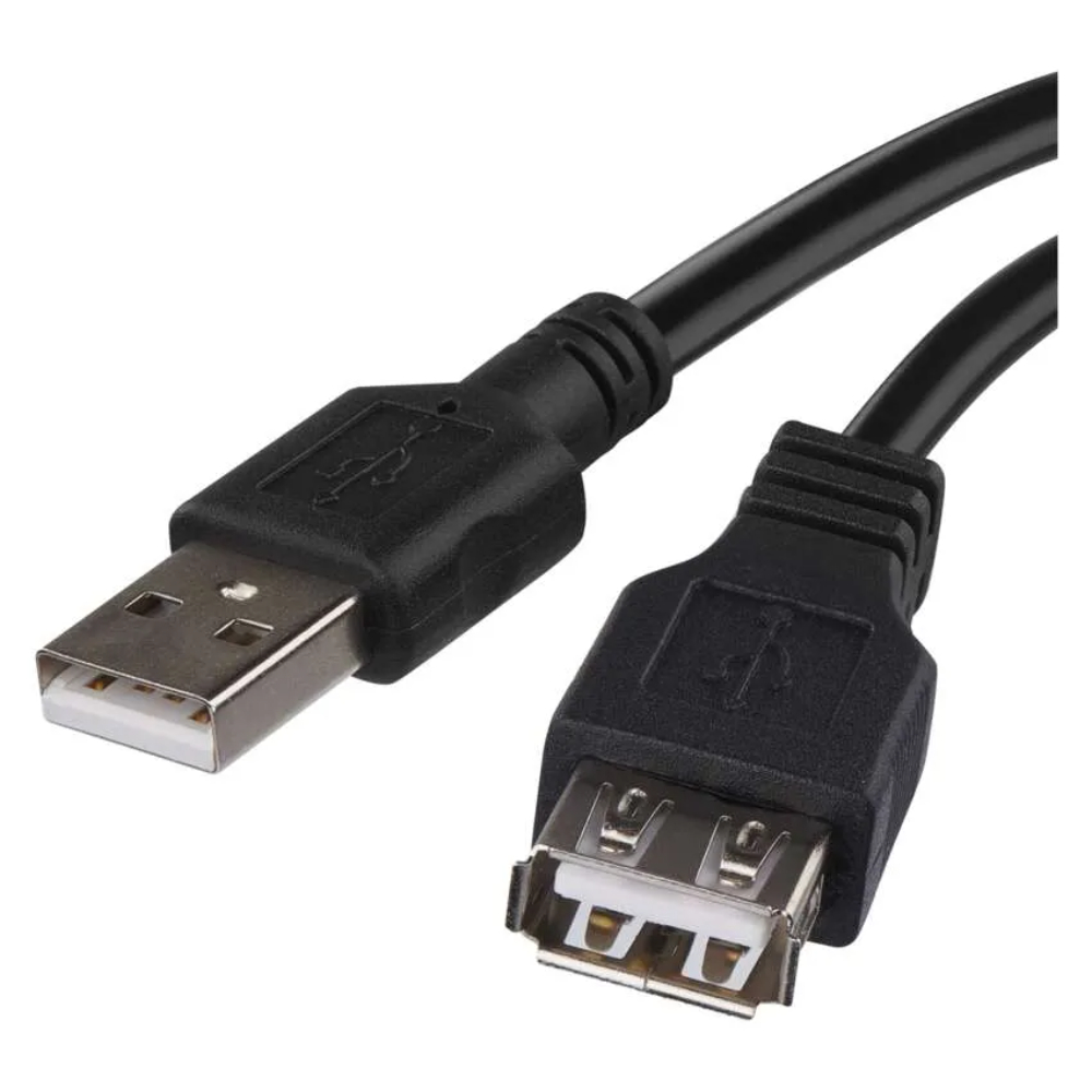 Oferte la Cablu alimentare/transfer date USB 2.0 Emos, tata A - mama A, 2 m 