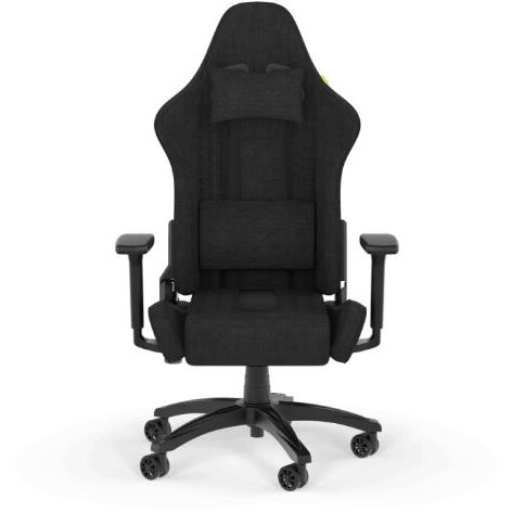 Oferte la Scaun Gaming TC100 Relaxed Textil cu Tetiera Negru