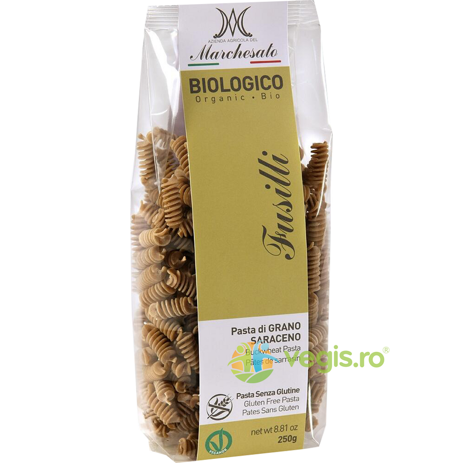 Oferte la Fusilli din Hrisca fara Gluten Ecologice/Bio 250g