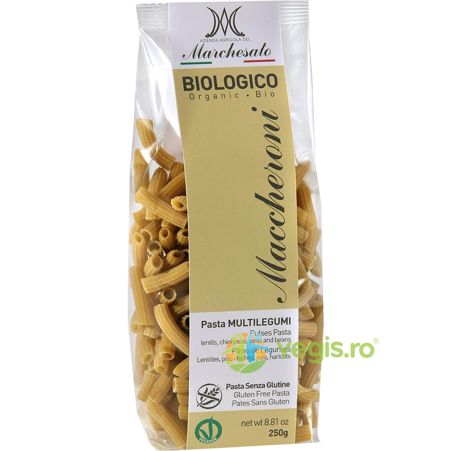 Oferte la Paste Maccheroni cu Legume fara Gluten Ecologice/Bio 250g