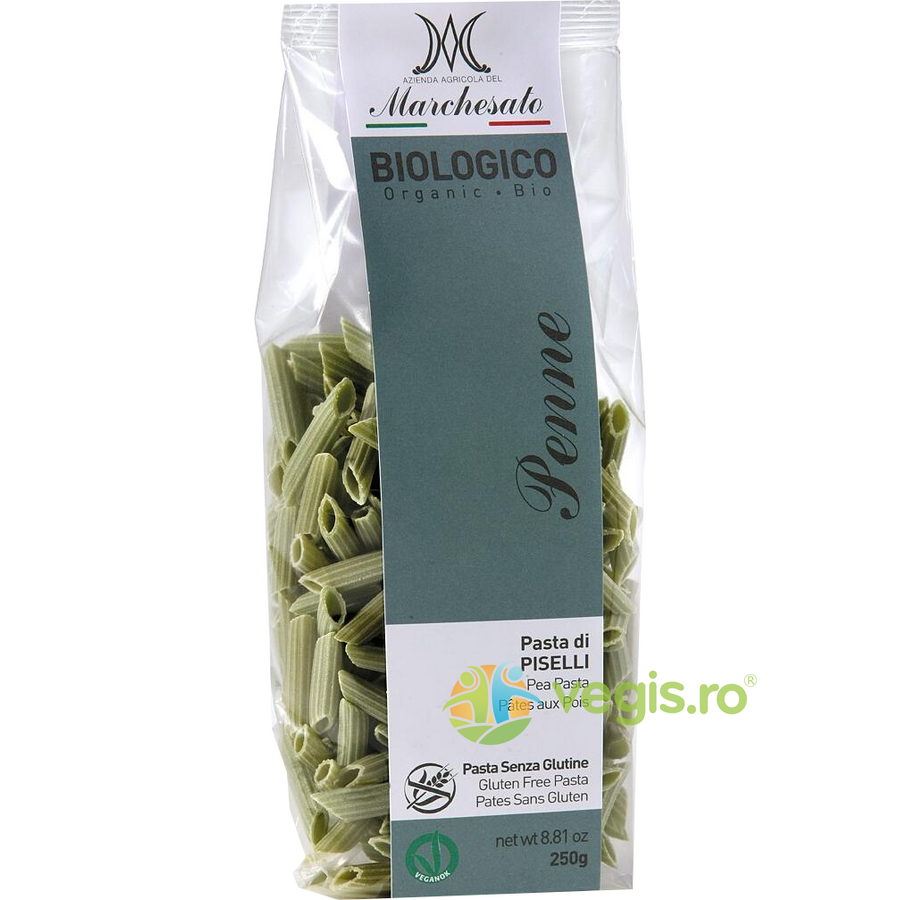 Oferte la Penne din Mazare Verde fara Gluten Ecologice/Bio 250g