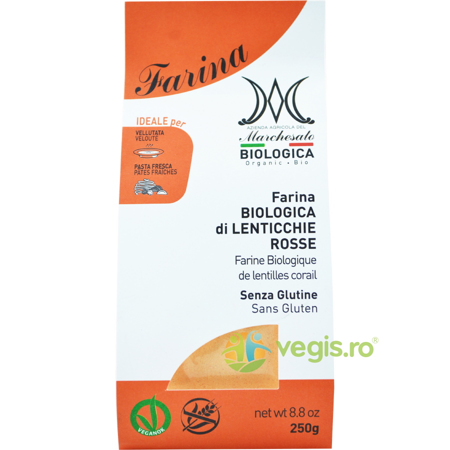 Oferte la Faina de Linte Rosie fara Gluten Ecologica/Bio 250g