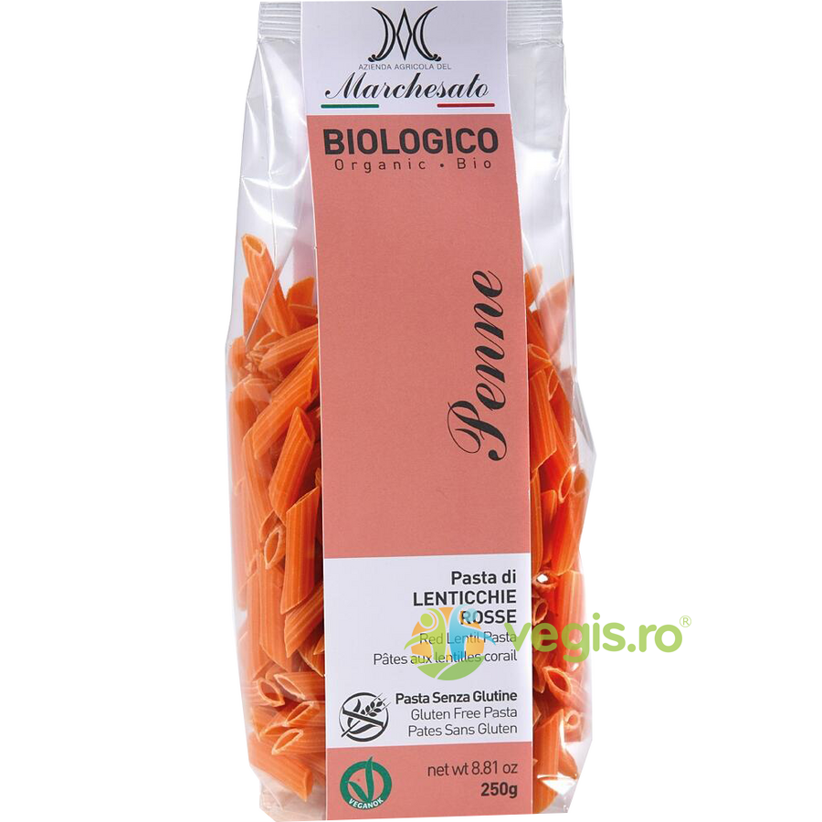Oferte la Penne din Linte Rosie fara Gluten Ecologice/Bio 250g