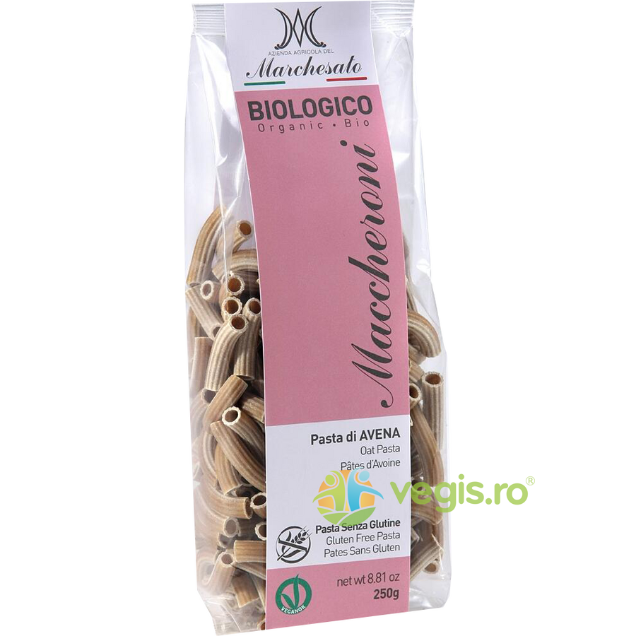 Oferte la Paste Maccheroni din Ovaz fara Gluten Ecologice/Bio 250g