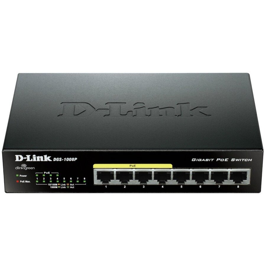 Oferte la Accesoriu server DGS-1008P PoE 1000/UNM/ 8