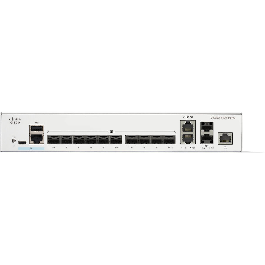 Oferte la Switch Catalyst 1300 12-Port Sfp+/2 X10 Ge Shared Alb