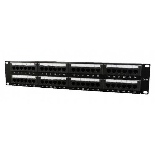 Oferte la Patch Panel NPP-C648CM-001 19 inch 48 port Black