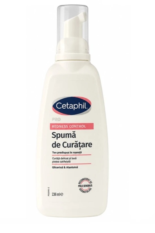 Oferte la Spuma de curatare Cetaphil PRO Redness Control (Gramaj: 236 ml, Concentratie: Spuma de curatare)