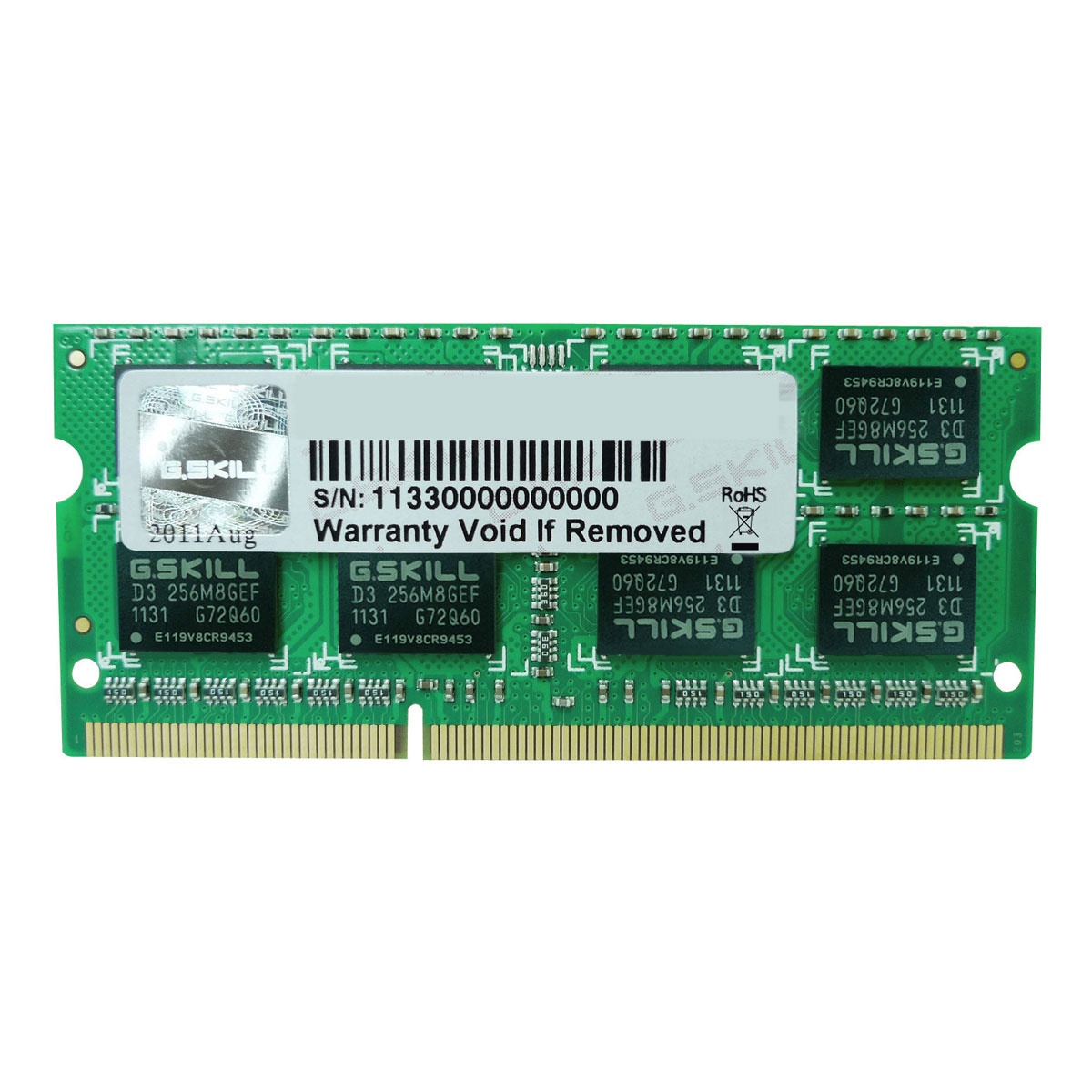 Oferte la Memorie laptop F3-1600C9S-4GSL, DDR3, 4 GB, 1600 GHz, CL9, 1.35V