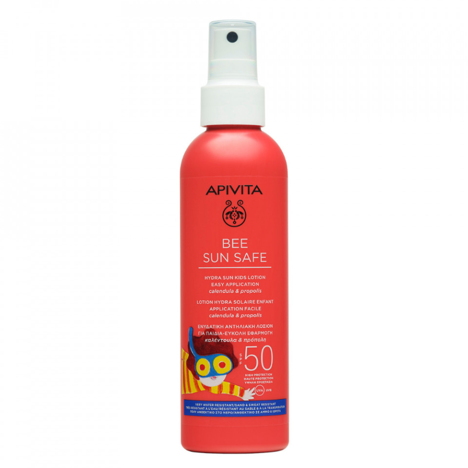 Oferte la Spray protectie solara copii SPF50 Apivita Bee Sun Safe, 200 ml