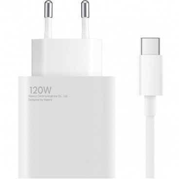 Oferte la Incarcator Cablu USB-C  120W 6A 1 x USB-A Alb