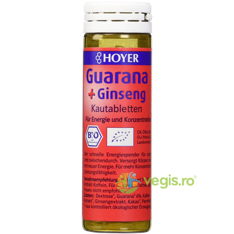 Oferte la Dropsuri cu Guarana si Ginseng Ecologice/Bio 60buc