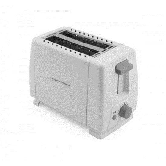 Oferte la Prajitor Paine EKT001 Caprese 2 Felii 600W Alb