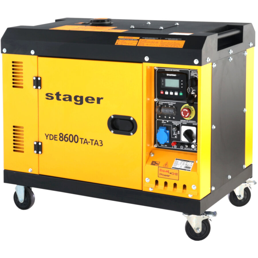 Oferte la Generator Insonorizat YDE8600TA-TA3 V2 7.5kVA 3000rpm Dual Diesel Pornire Electrica