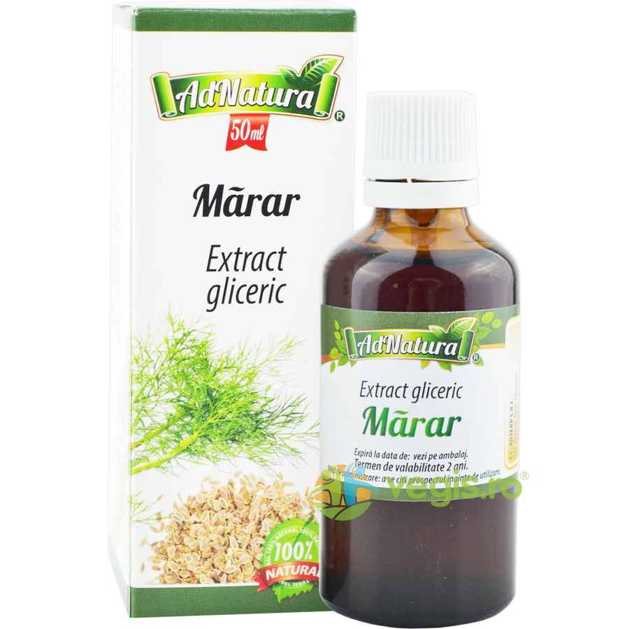Oferte la Extract Gliceric de Marar fara Alcool 50ml