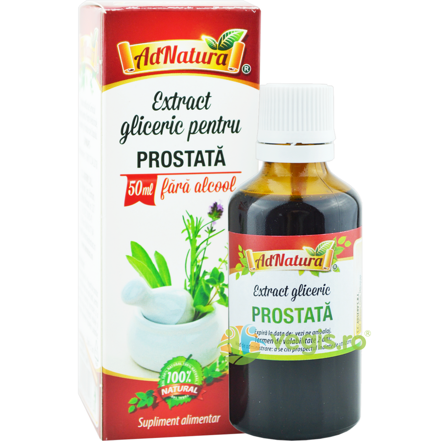 Oferte la Extract Gliceric pentru Prostata fara Alcool 50ml
