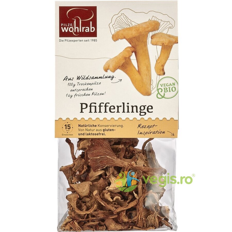 Oferte la Ciuperci Galbiori Deshidratati Ecologici/Bio 20g